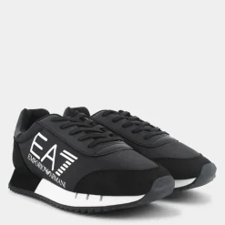 BLACK WHITE LACES- SNEAKERS NERO XSX107XOT56A120