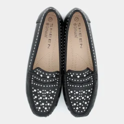 BP- MOCASSINI NERO TX-E25D-04