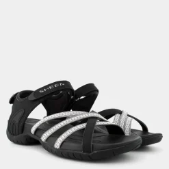 BP- SANDALI NERO TS-E25D-01