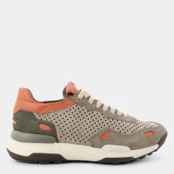 BP- SNEAKERS TORTORA/ARANCIONE/VERDE WR-E25U-14