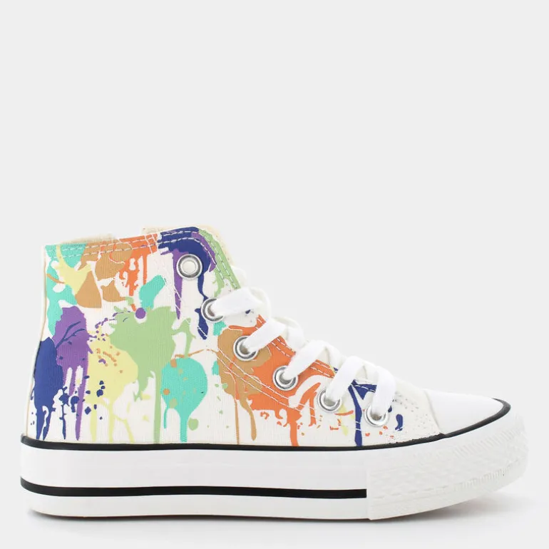 BP- SPORTIVE BIANCO/MULTICOLOR SA-E25S-01