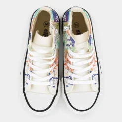 BP- SPORTIVE BIANCO/MULTICOLOR SA-E25S-01