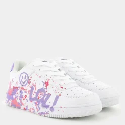 BP- SPORTIVE BIANCO/LILLA ES-I24S-17