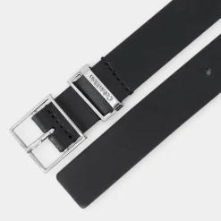 BRANDED- CINTURE BLACK 12866-BEH
