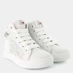 BUTTER- SNEAKERS BIANCO PIZZO AG16013