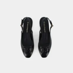 CALF- BALLERINA NERO 8034