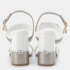 CALF- SANDALI WHITE 9057