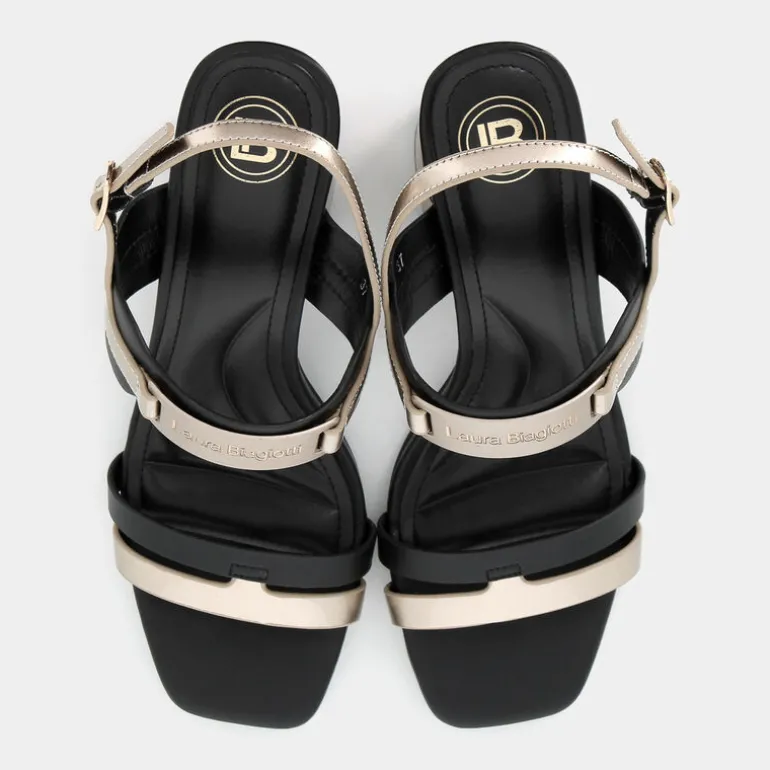 CALF- SANDALI BLACK 9057