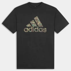 CAMO G- T-SHIRT NERO HS3215