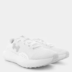 CHARGED SURGE 4- SPORTIVE White/Distant Gray/Metallic Silver 3027007