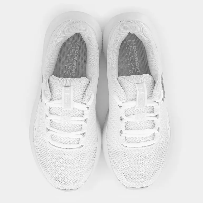 CHARGED SURGE 4- SPORTIVE White/Distant Gray/Metallic Silver 3027007