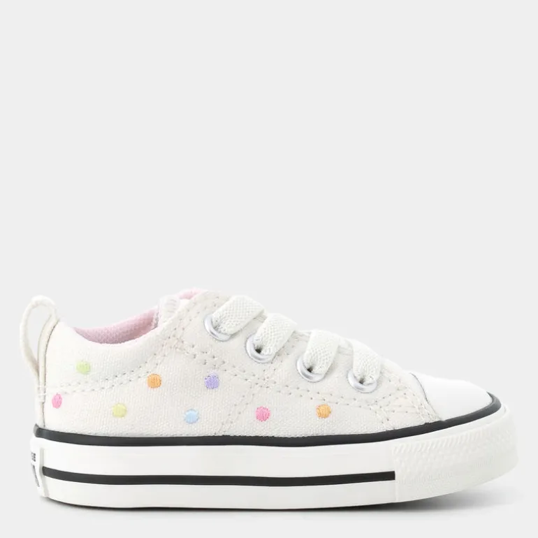 CHUCK TAYLOR- PRIMI PASSI VINTAGE WHITE/VINTAGE WHITE A12621C