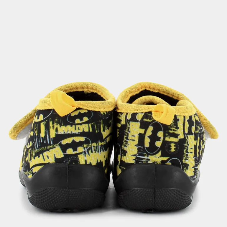 CIABATTE NERO GIALLO W1020190T