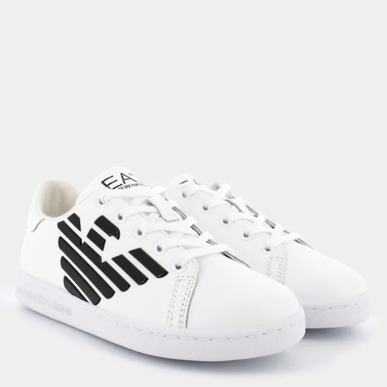 CLASSIC- SNEAKERS BIANCO NERO XSX101 XOT46 Q306