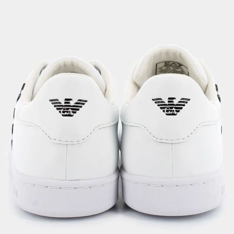 CLASSIC- SNEAKERS BIANCO NERO XSX101 XOT46 Q306