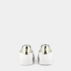 CLASSIC- SNEAKERS WHITE/GOLD X8X001