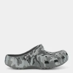 Classic Printed Camo Clog- CIABATTE Slate Grey/Multi CR.206454