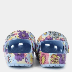 Classic Retro Floral Clog T- CIABATTE Blue Calcite/Multi CR.209069