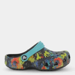 Classic TieDye Graphic Clog- CIABATTE Turq Tonic/Mullti CR.206995