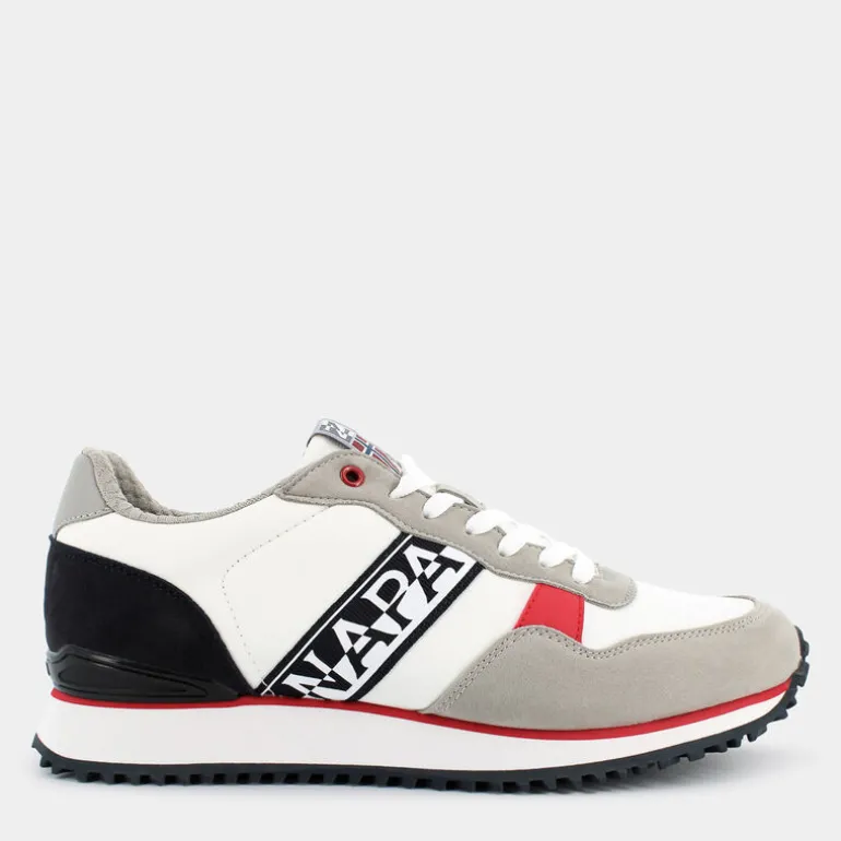 COSMOS- SNEAKERS WHITE/NAVY/RED NP0A4HL5CO