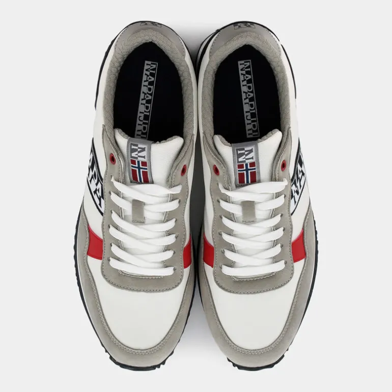 COSMOS- SNEAKERS WHITE/NAVY/RED NP0A4HL5CO