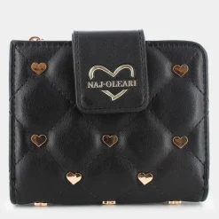 CUORE9- PICCOLA PELLETTERIA NERO 2497