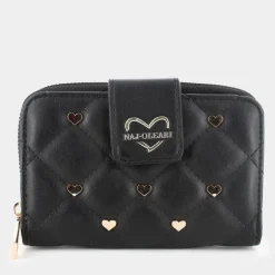 CUORE9- PICCOLA PELLETTERIA NERO 2491