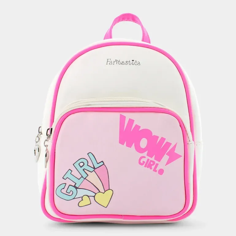 DAKOTA- ZAINI E ACCESSORI BIANCO/ROSA EN-I23-207