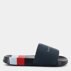 DAMIAN- CIABATTE BLU BIANCO ROSSO T3B0-33458-1172Y004