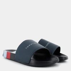 DAMIAN- CIABATTE BLU BIANCO ROSSO T3B0-33458-1172Y004