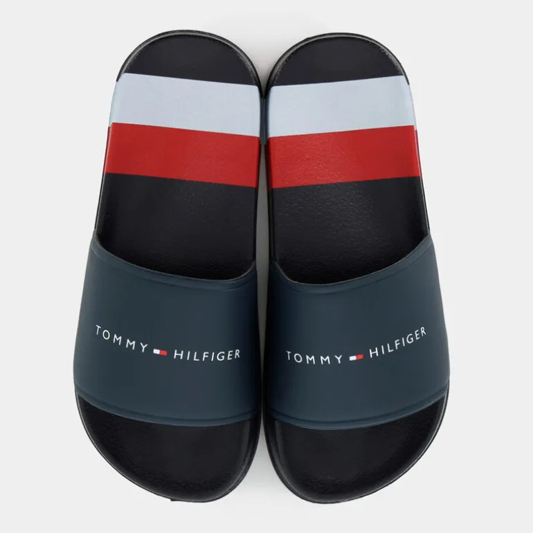 DAMIAN- CIABATTE BLU BIANCO ROSSO T3B0-33458-1172Y004