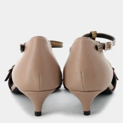 DECOLLET&Egrave; BEIGE NO-I24D-02