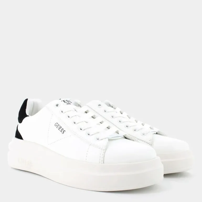 ELBINA- SNEAKERS WHITE BLACK FLJELB