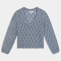 ELIN L- MAGLIE E FELPE BLU 15280040