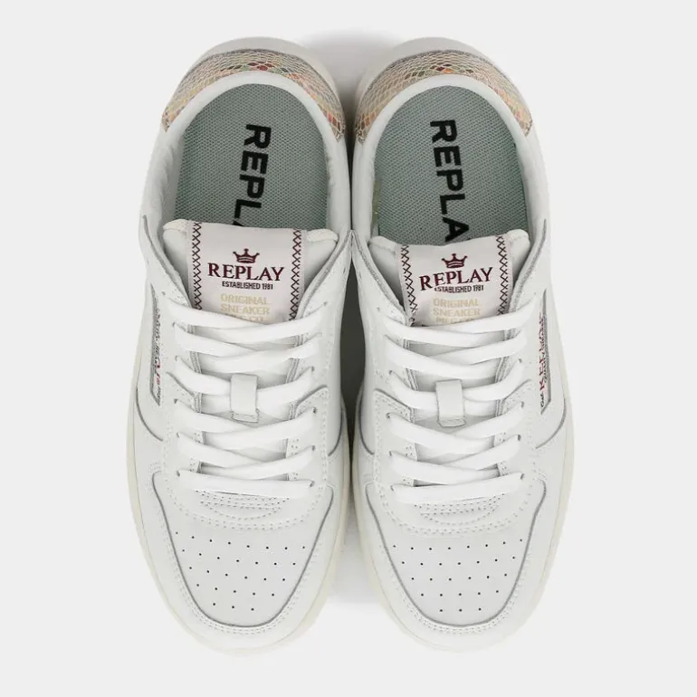 EPIC COOL- SNEAKERS BIANCO IRRIDESCENTE RZ2U0041L