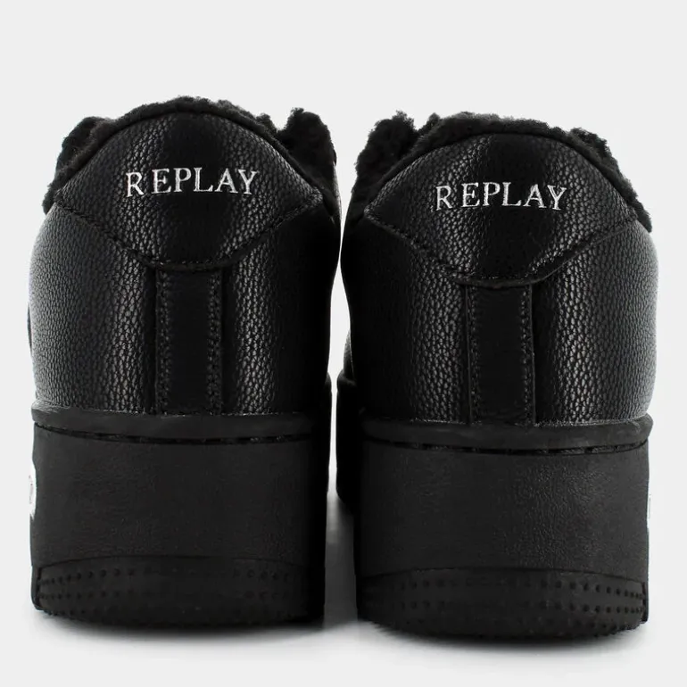 EPIC HIGH FUR- SNEAKERS BLACK RZ5O0008S