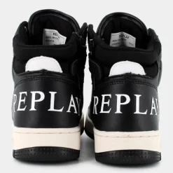 EPIC JR MID BOY 4- SNEAKERS BLACK WHITE JZ430019S