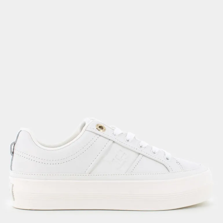 ESSENTIAL VULCANIZED MONOGRAM- SNEAKERS WHITE 7945
