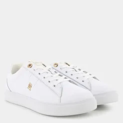 ESSENTIALS ELEVATED MONOGRAM- SNEAKERS WHITE 7999