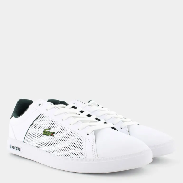 EURO BASE- SPORTIVE WHT/DK GRN I03082