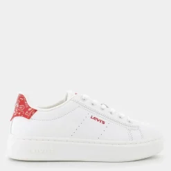 EVELYN- SNEAKERS WHITE RED BANDANA VEVE0002S