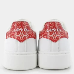 EVELYN- SNEAKERS WHITE RED BANDANA VEVE0002S