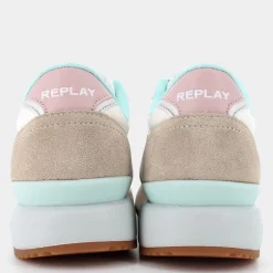 FIBER W- SNEAKERS LT GREY WHT PINK RS9O0006T