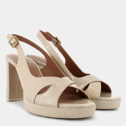 000FM- SANDALI BEIGE D45B6C000FMC8191