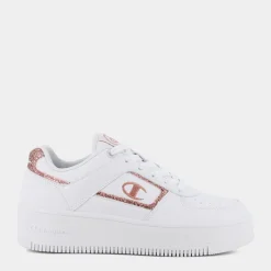 FOUL PLAY PLATFORM- SPORTIVE WHT/PNK S11576