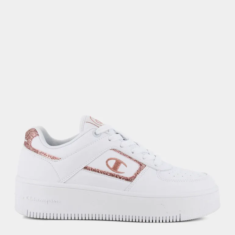 FOUL PLAY PLATFORM- SPORTIVE WHT/PNK S11576