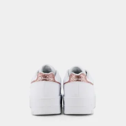 FOUL PLAY PLATFORM- SPORTIVE WHT/PNK S11576