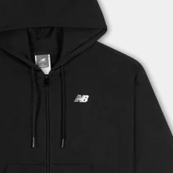 FRENCH TERRY FULL ZIP HOODIE- MAGLIE E FELPE BLACK WJ41501