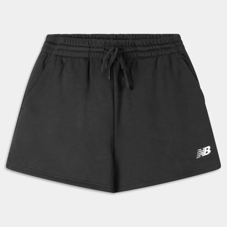 FRENCH TERRY SHORT- PANTALONI BLACK WS41500