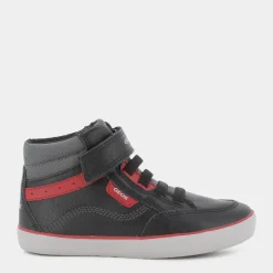 GISLI- SNEAKERS BLACK/RED J165CB0MEFUC0048